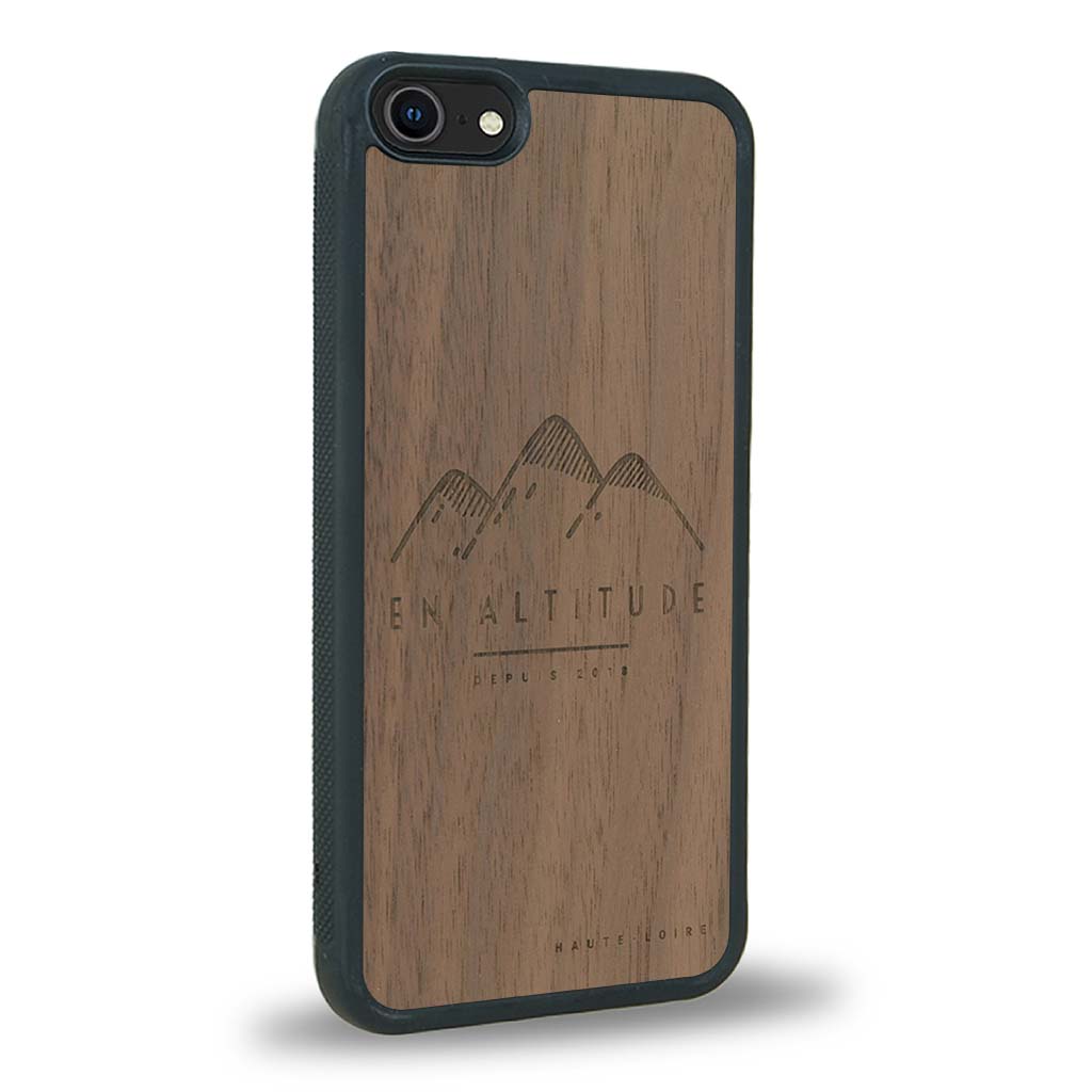 Coque iPhone 6 Plus / 6s Plus - En Altitude - Coque en bois