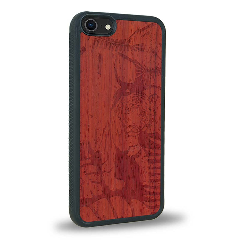 Coque iPhone 6 Plus / 6s Plus - Le Tigre - Coque en bois