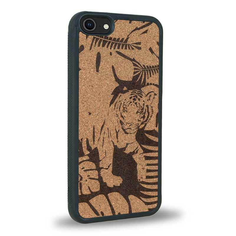 Coque iPhone 6 Plus / 6s Plus - Le Tigre - Coque en bois