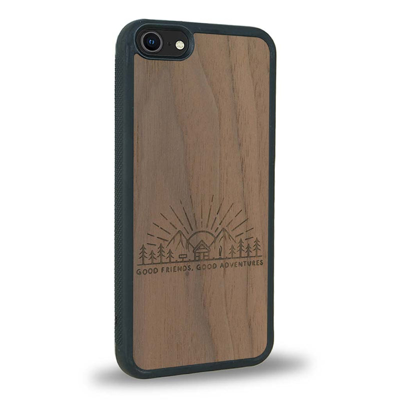 Coque iPhone 6 Plus / 6s Plus - Sunset Lovers - Coque en bois