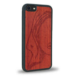 Coque iPhone 7 / 8 - Au féminin - Coque en bois