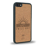 Coque iPhone 7 / 8 - La Chill Out - Coque en bois