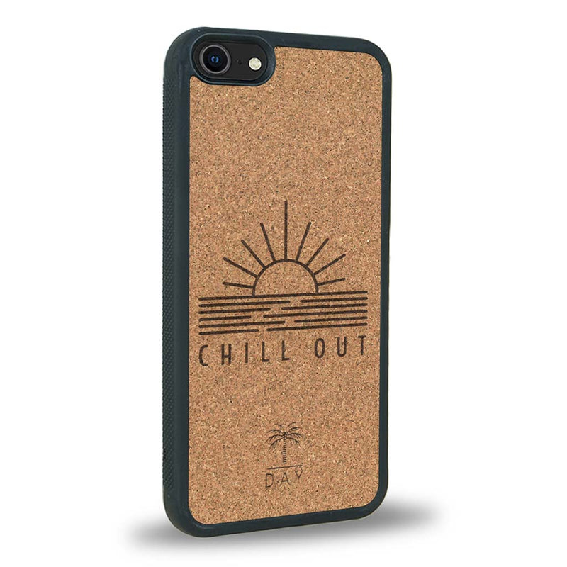 Coque iPhone 7 / 8 - La Chill Out - Coque en bois