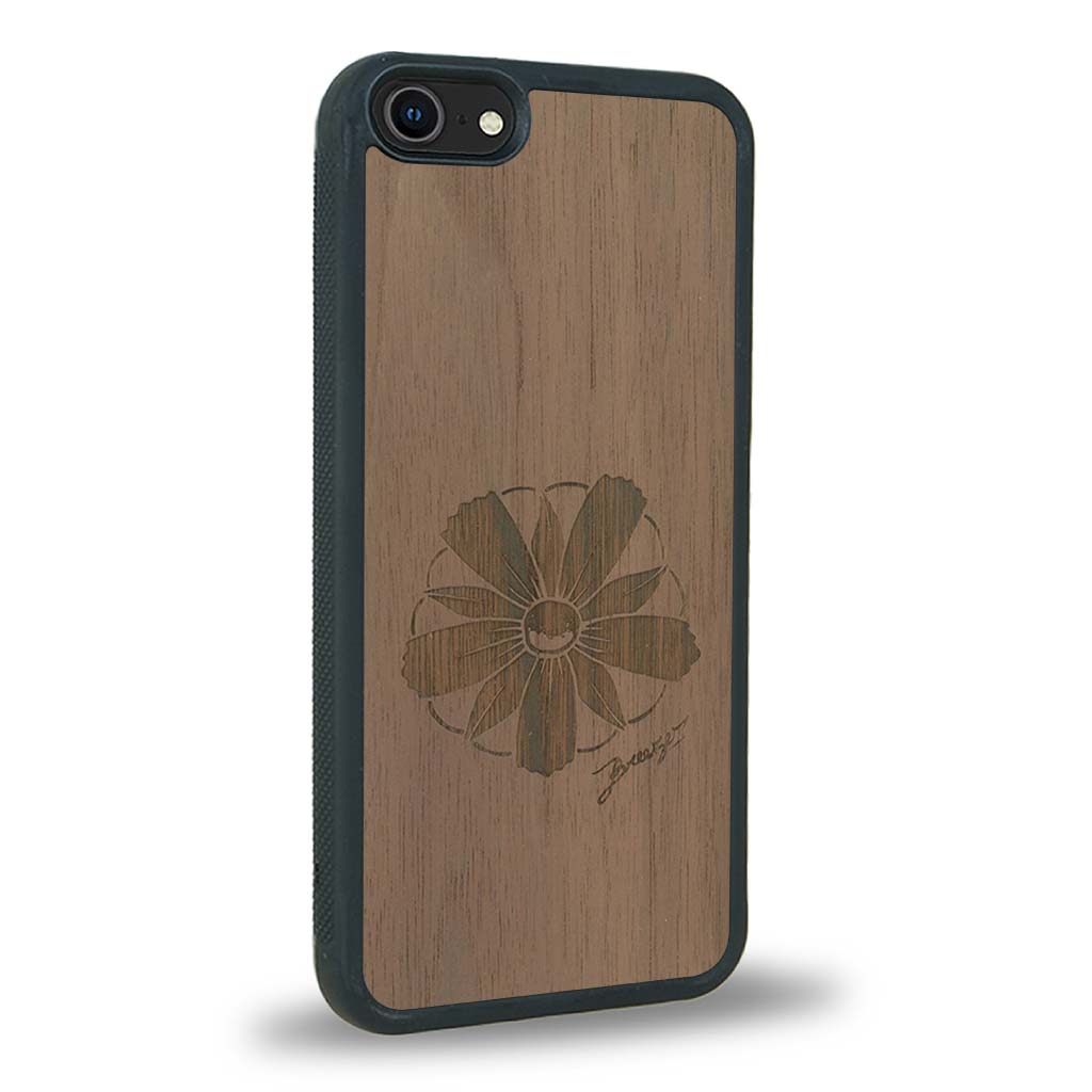 Coque iPhone 7 / 8 - La Fleur des Montagnes - Coque en bois