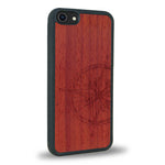 Coque iPhone 7 / 8 - La Rose des Vents - Coque en bois