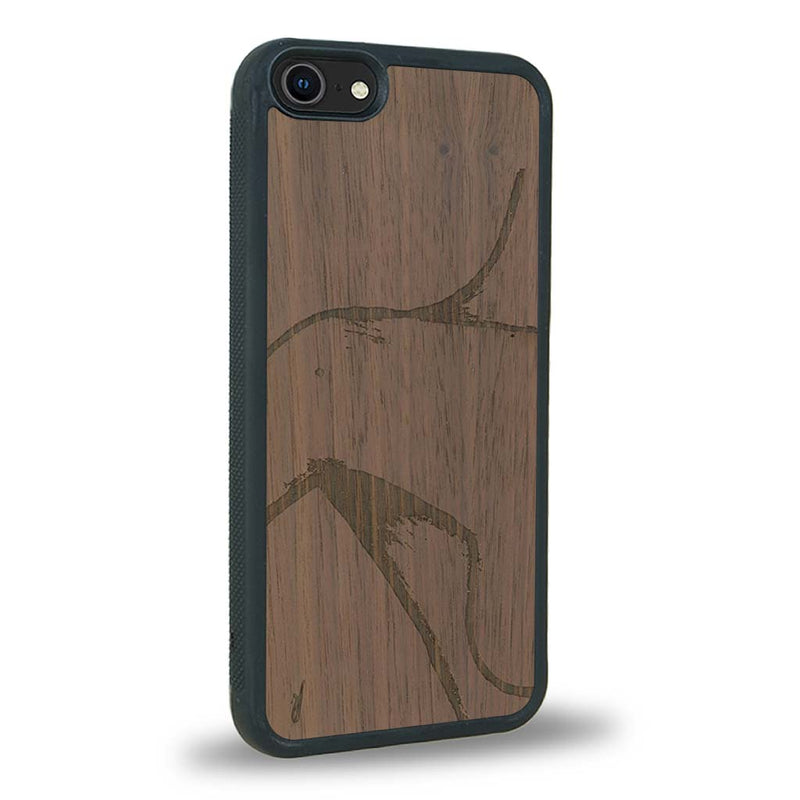 Coque iPhone 7 / 8 - La Shoulder - Coque en bois