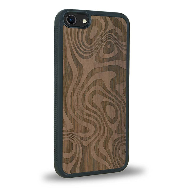 Coque iPhone 7 / 8 - L'Abstract - Coque en bois