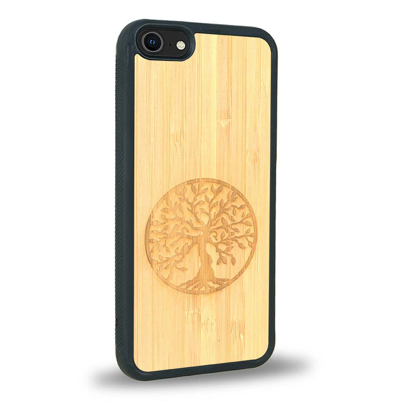 Coque iPhone 7 / 8 - L'Arbre de Vie - Coque en bois