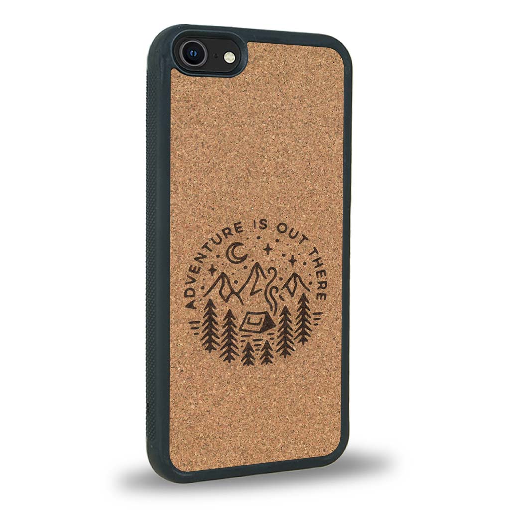 Coque iPhone 7 / 8 - Le Bivouac - Coque en bois