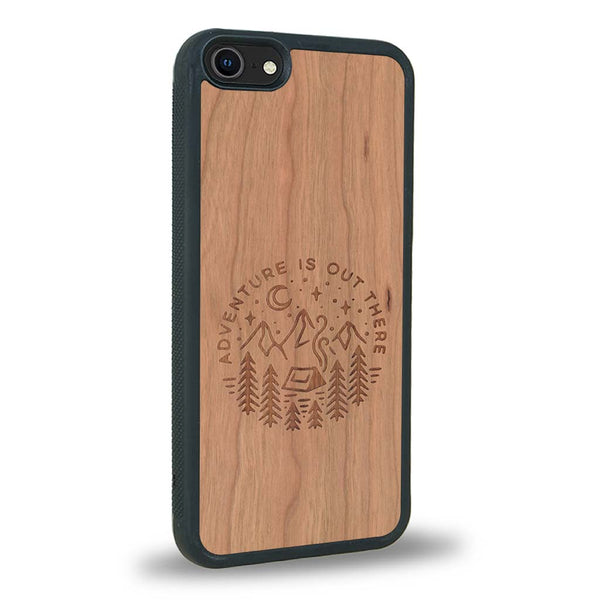 Coque iPhone 7 / 8 - Le Bivouac - Coque en bois
