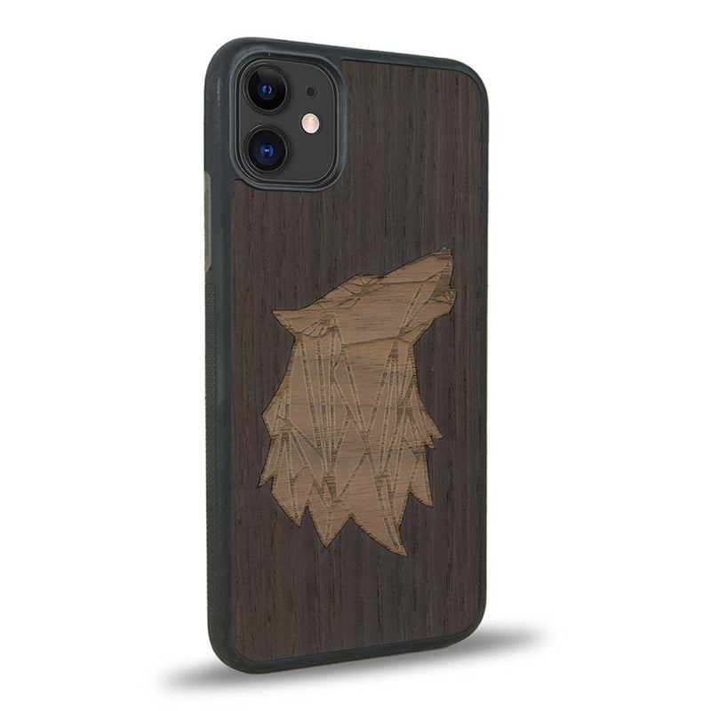 Coque iPhone 7 / 8 - Le Loup - Coque en bois