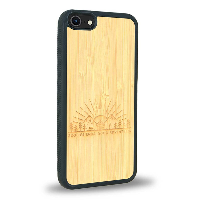 Coque iPhone 7 / 8 - Sunset Lovers - Coque en bois