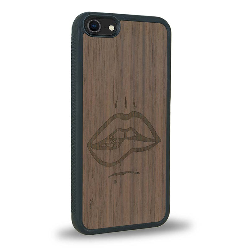 Coque iPhone 7 / 8 - The Kiss - Coque en bois