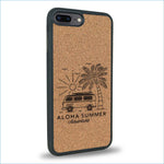 Coque iPhone 7 Plus / 8 Plus - Aloha Summer - Coque en bois