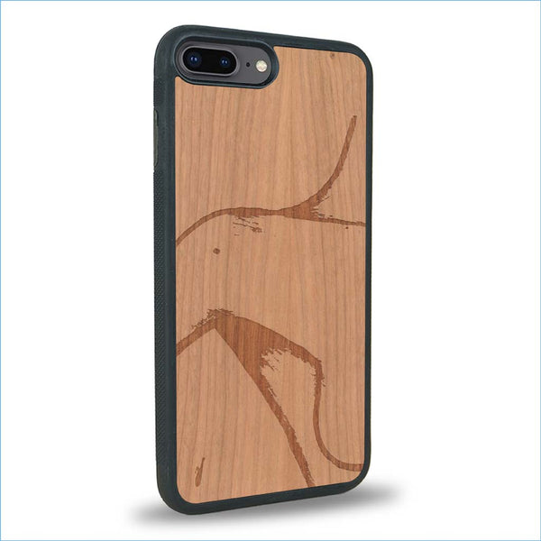 Coque iPhone 7 Plus / 8 Plus - La Shoulder - Coque en bois