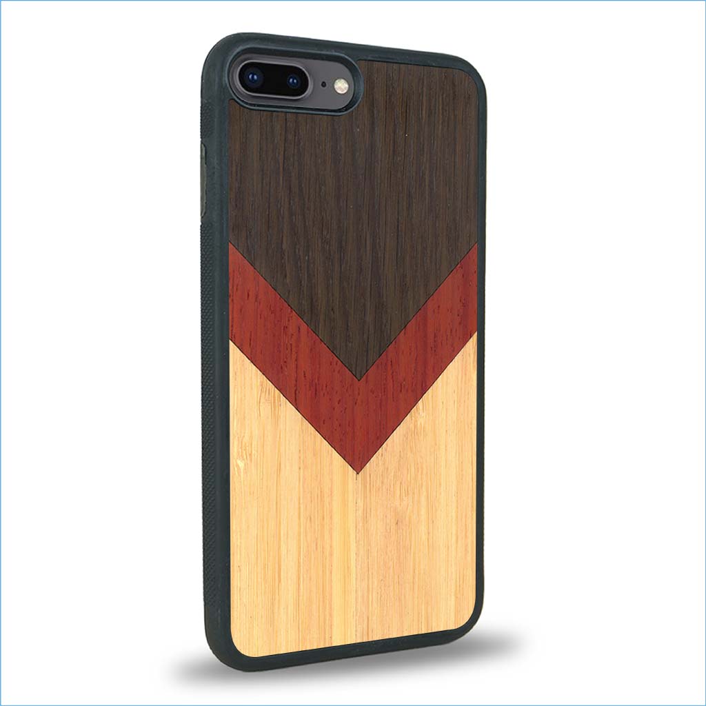Coque iPhone 7 Plus / 8 Plus - La Triade - Coque en bois