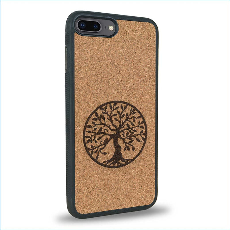 Coque iPhone 7 Plus / 8 Plus - L'Arbre de Vie - Coque en bois