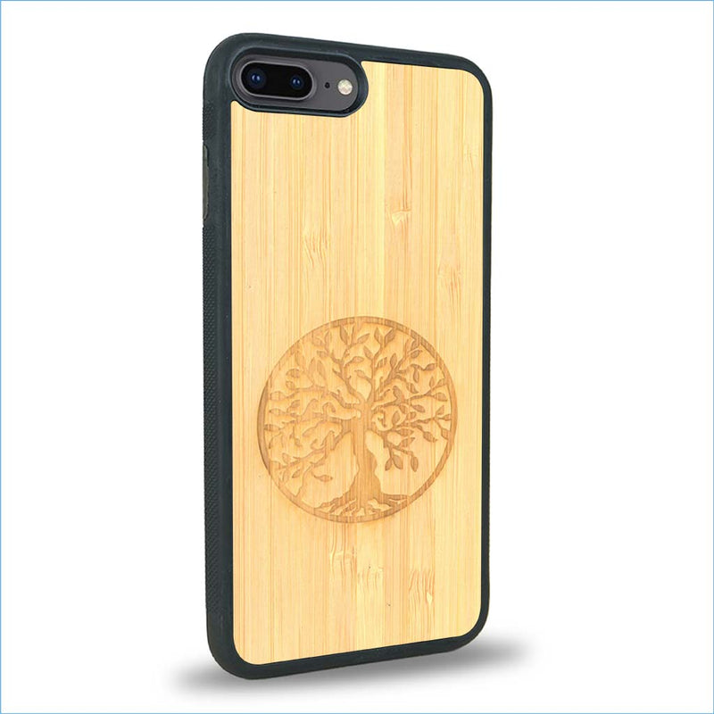 Coque iPhone 7 Plus / 8 Plus - L'Arbre de Vie - Coque en bois