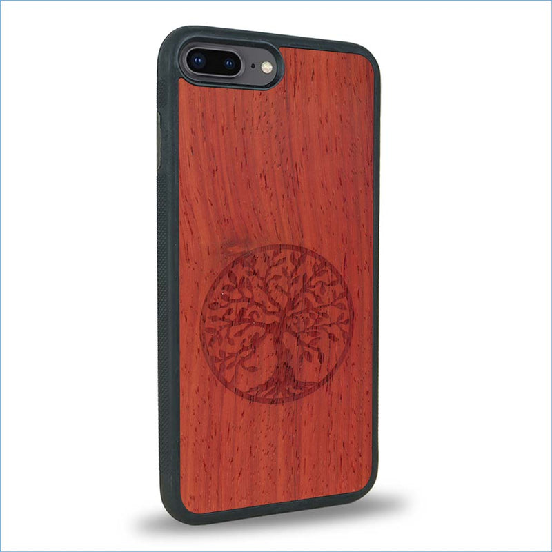 Coque iPhone 7 Plus / 8 Plus - L'Arbre de Vie - Coque en bois