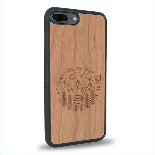 Coque iPhone 7 Plus / 8 Plus - Le Bivouac - Coque en bois
