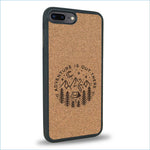 Coque iPhone 7 Plus / 8 Plus - Le Bivouac - Coque en bois
