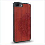 Coque iPhone 7 Plus / 8 Plus - Le Mandala Sanskrit - Coque en bois