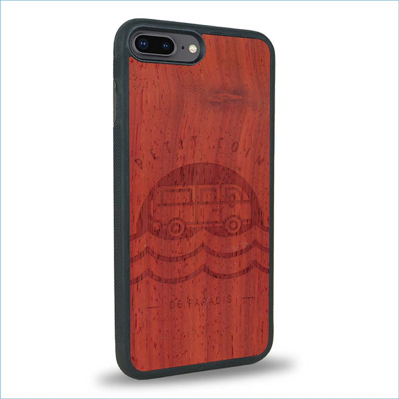 Coque iPhone 7 Plus / 8 Plus - Le Petit Coin de Paradis - Coque en bois