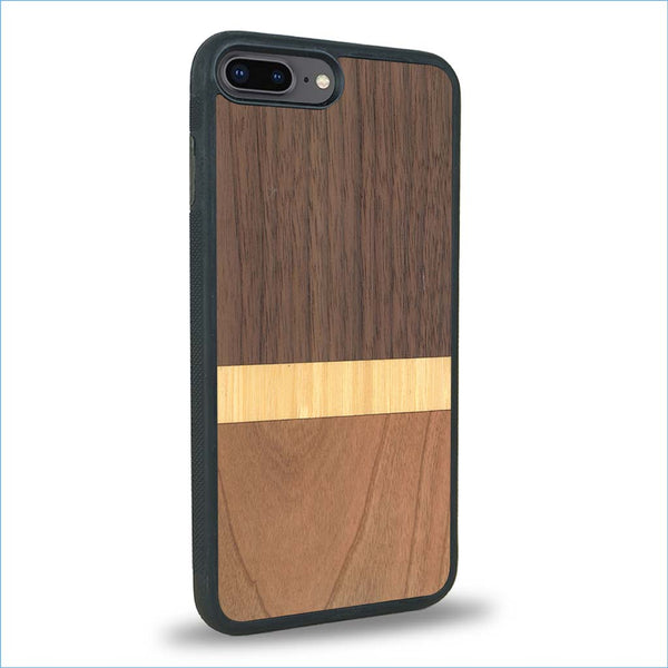 Coque iPhone 7 Plus / 8 Plus - L'Horizon - Coque en bois