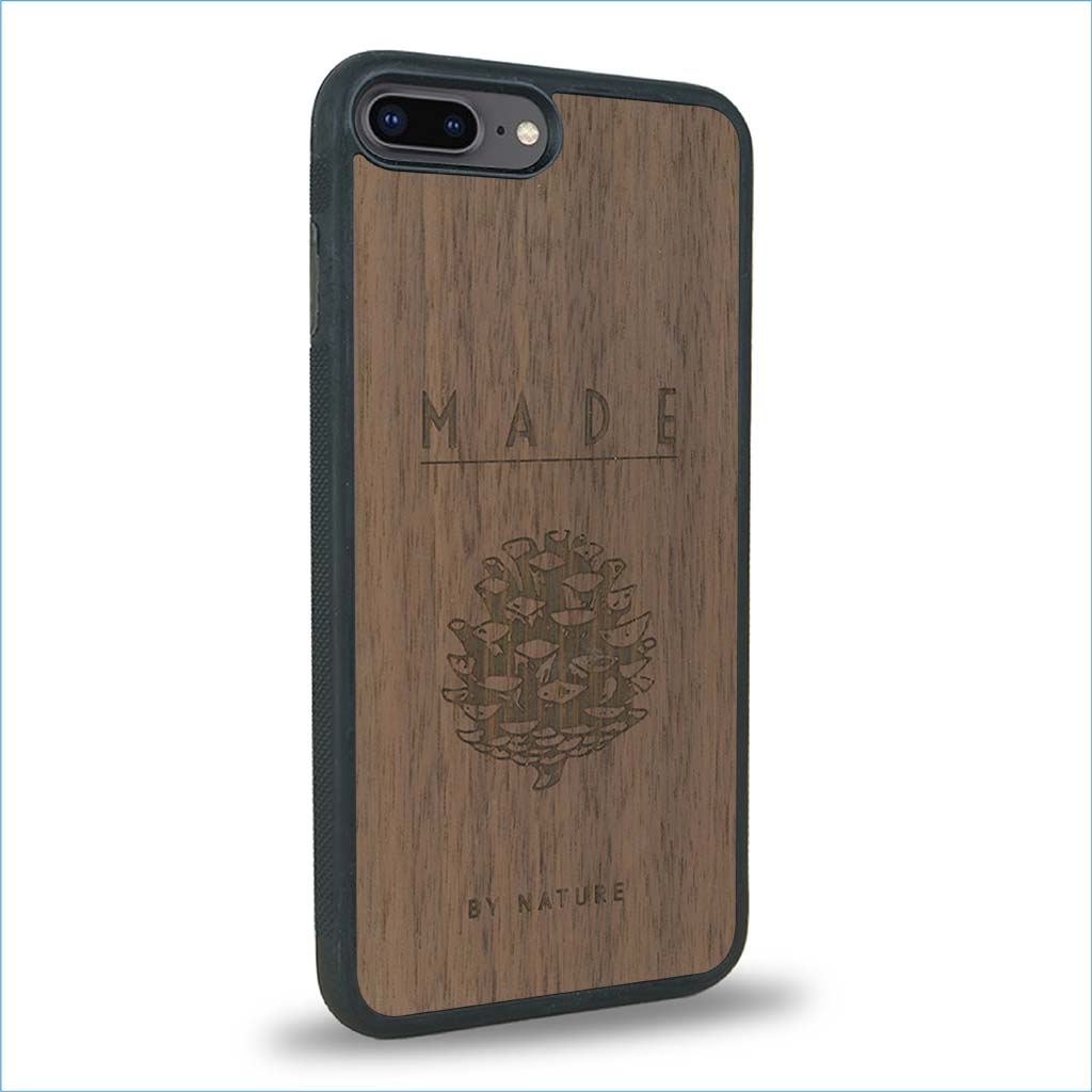 Coque iPhone 7 Plus / 8 Plus - Made By Nature - Coque en bois
