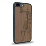 Coque iPhone 7 Plus / 8 Plus - On The Road - Coque en bois