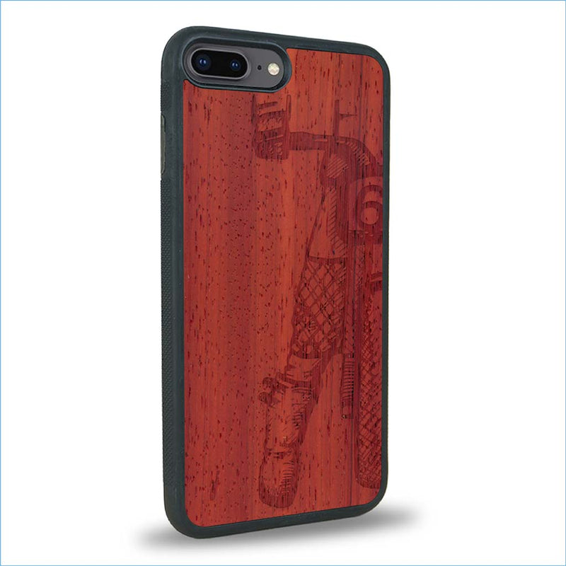 Coque iPhone 7 Plus / 8 Plus - On The Road - Coque en bois