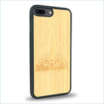 Coque iPhone 7 Plus / 8 Plus - Sunset Lovers - Coque en bois