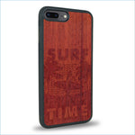 Coque iPhone 7 Plus / 8 Plus - Surf Time - Coque en bois