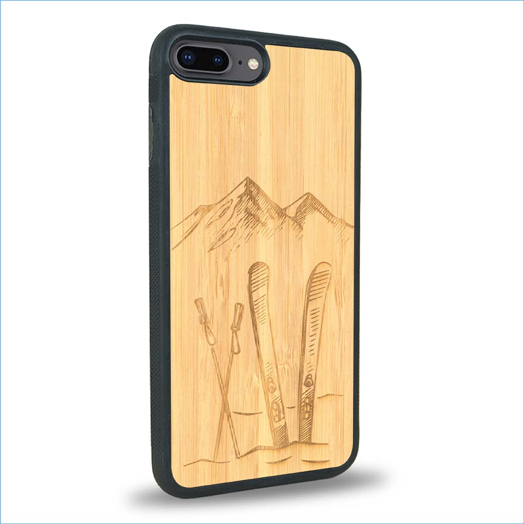Coque iPhone 7 Plus / 8 Plus - Surf Time - Coque en bois