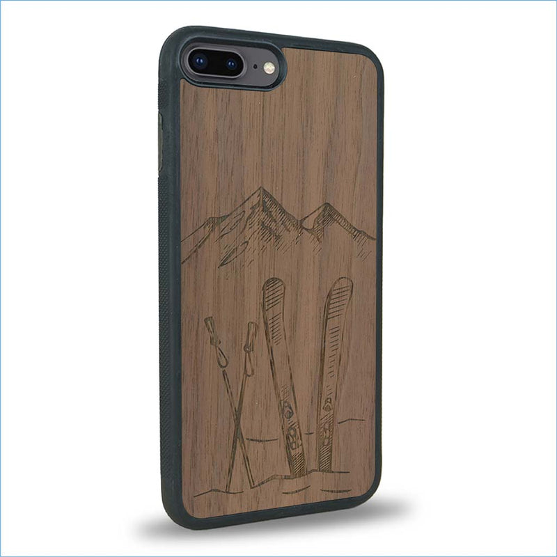 Coque iPhone 7 Plus / 8 Plus - Surf Time - Coque en bois