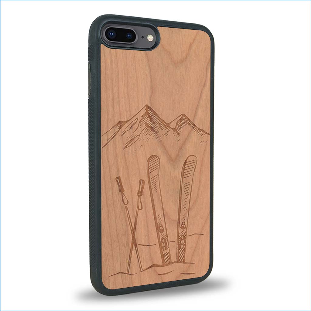Coque iPhone 7 Plus / 8 Plus - Surf Time - Coque en bois