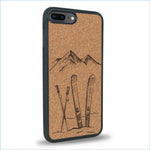 Coque iPhone 7 Plus / 8 Plus - Surf Time - Coque en bois