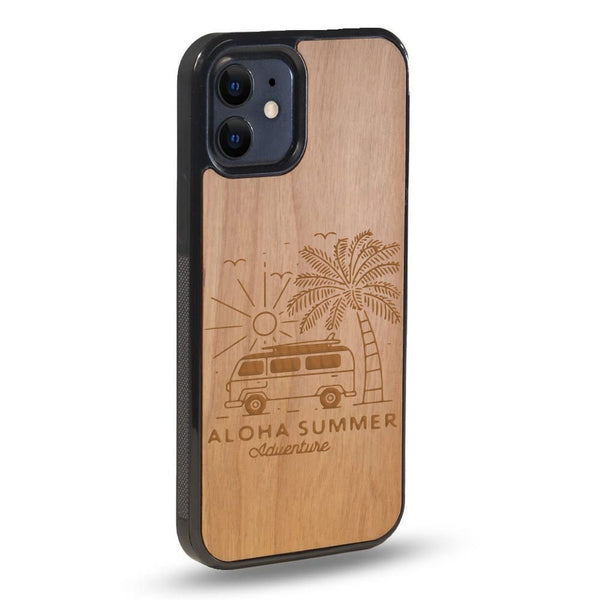 Coque iPhone - Aloha Summer - Coque en bois
