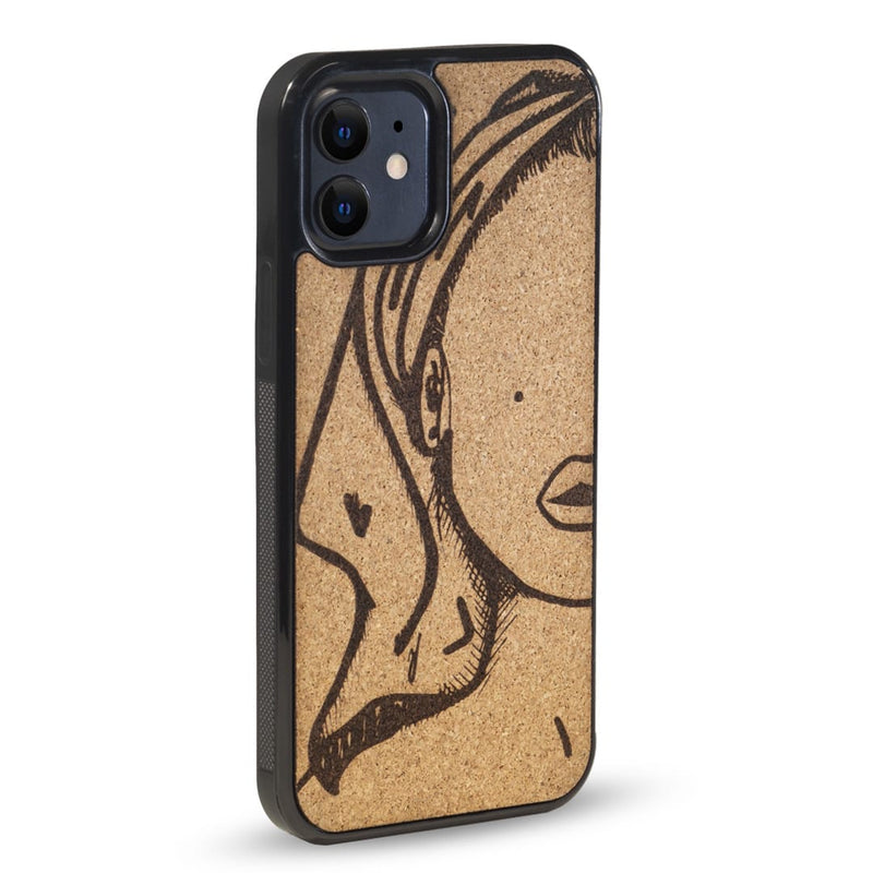 Coque Iphone - Au Féminin - Coque en bois