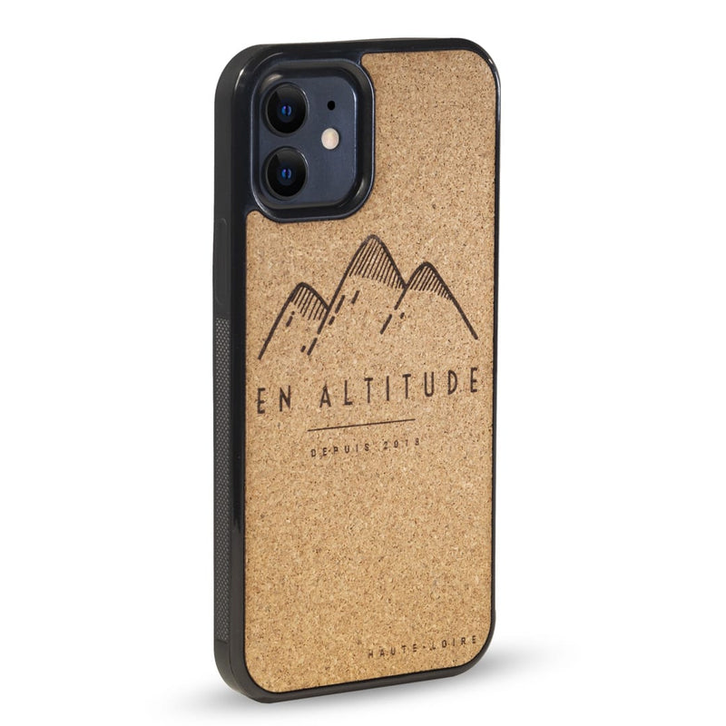 Coque Iphone - En Altitude - Coque en bois