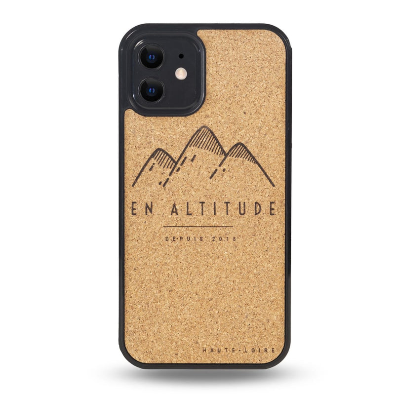 Coque Iphone - En Altitude - Coque en bois