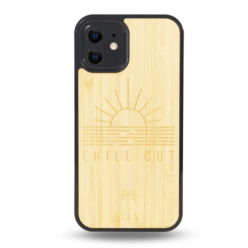 Coque Iphone - La Chill Out - Coque en bois