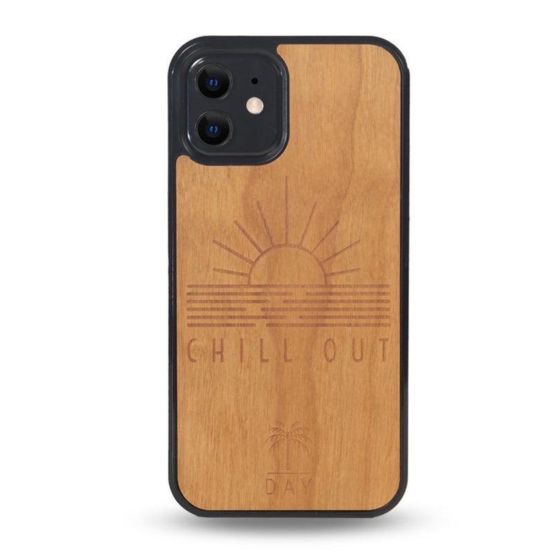 Coque Iphone - La Chill Out - Coque en bois