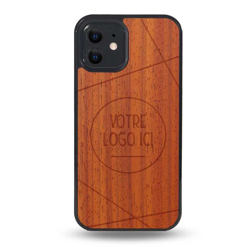 Coque iPhone 11 en bois avec gravure Kombi Van -  France