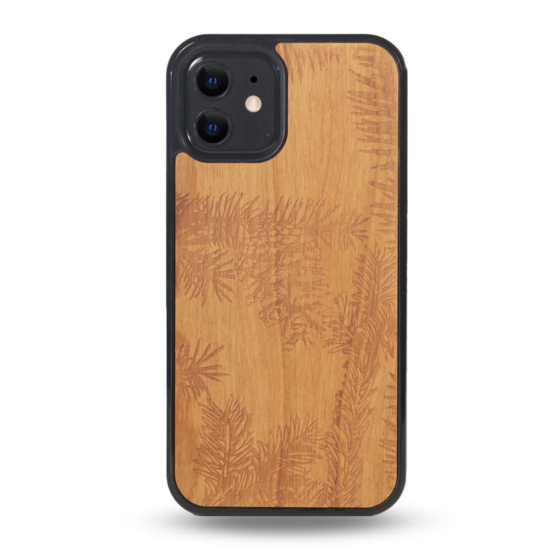 Coque Iphone - La Pomme de Pin - Coque en bois
