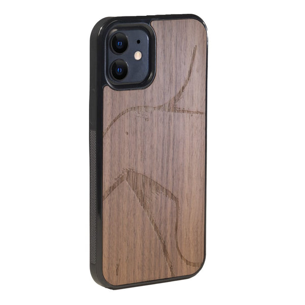 Coque Iphone - La Shoulder - Coque en bois