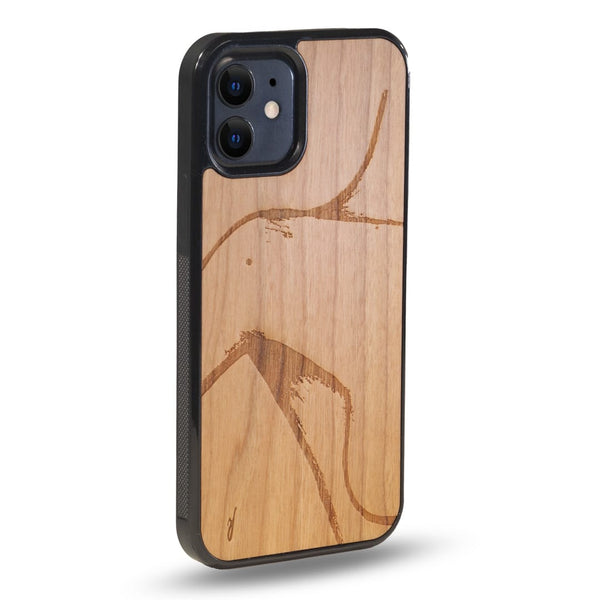 Coque Iphone - La Shoulder - Coque en bois