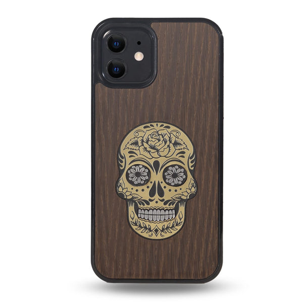 Coque Iphone - La Skull - Coque en bois