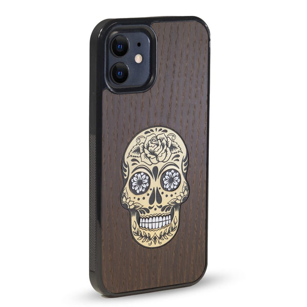 Coque Iphone - La Skull - Coque en bois