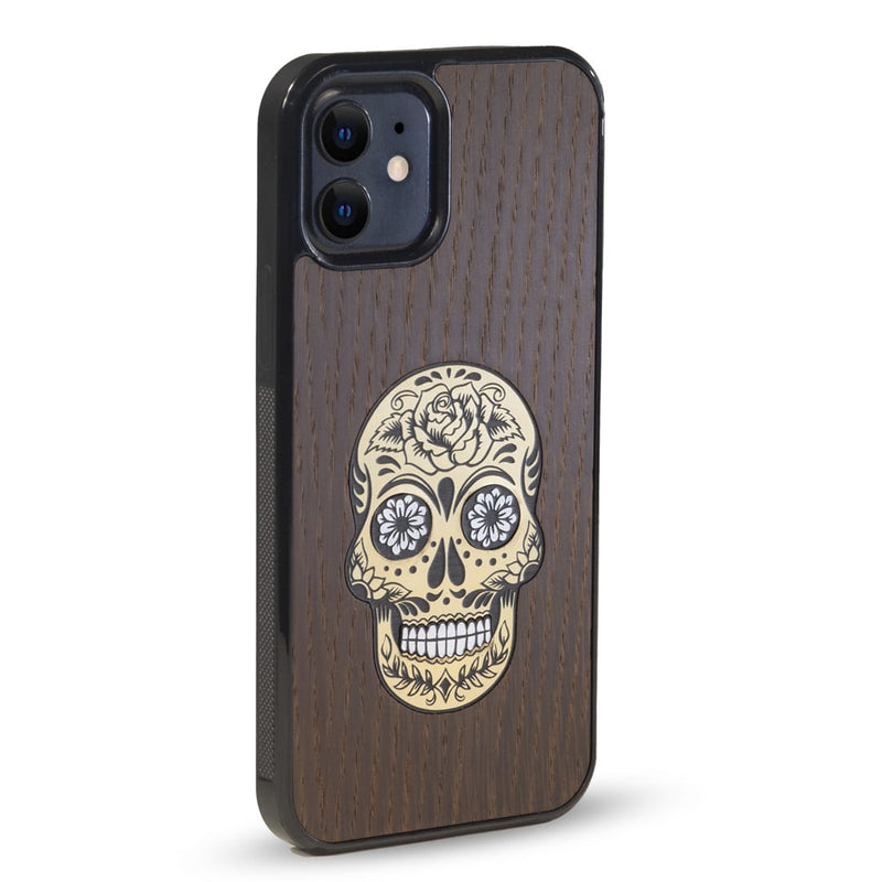 Coque Iphone - La Skull - Coque en bois